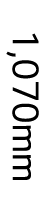 1,070mm