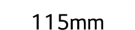 115mm